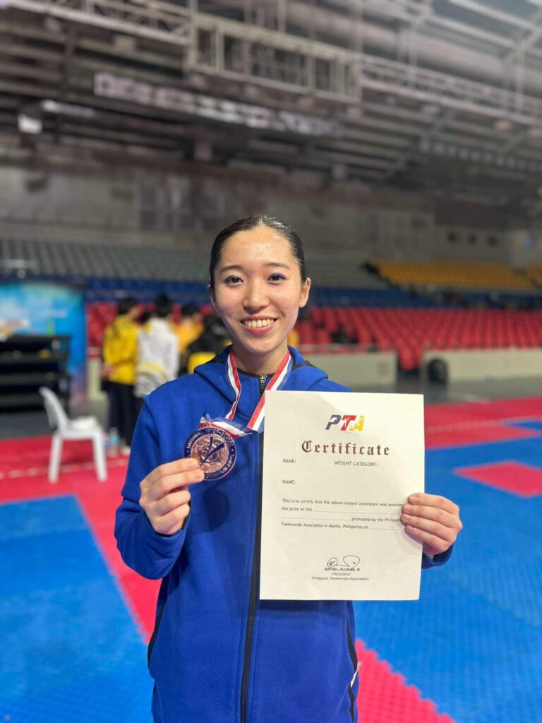 Elaine Margaret Borres Shines at National Interschool Poomsae Taekwondo Championships