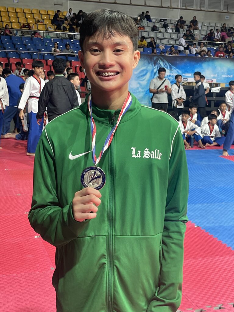 Jesseray Lucas Frantilla Claims Silver at National Interschool Poomsae Taekwondo Championships