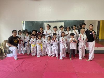 Group Taekwondo Class at Iloilo City
